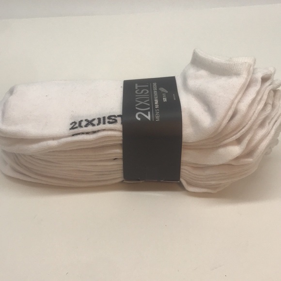 2(X)IST MENŚ 10 PAIR NO SHOW SOCKS SIZE 10-13 - Picture 1 of 12